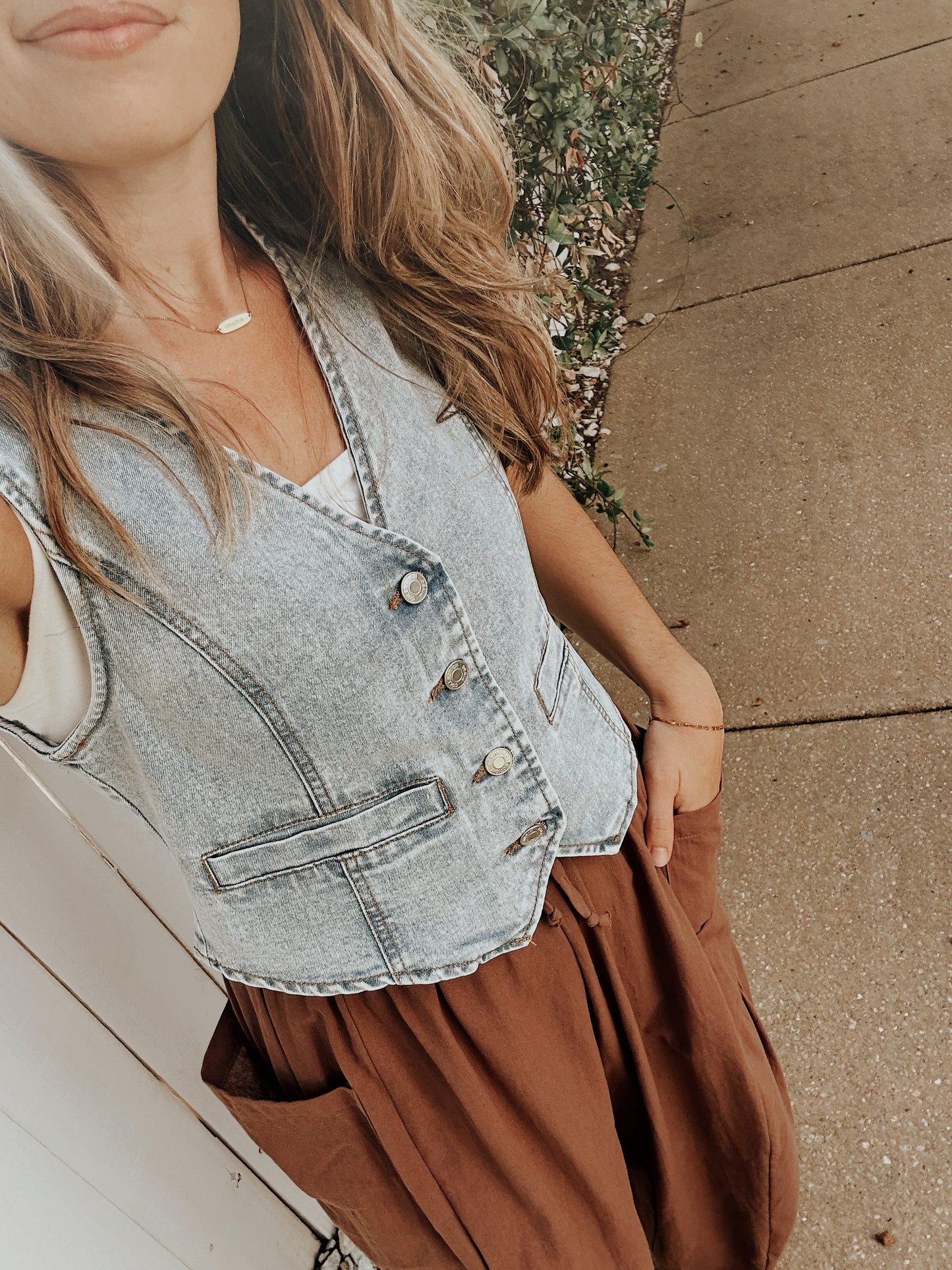Blue Ridge Denim Vest