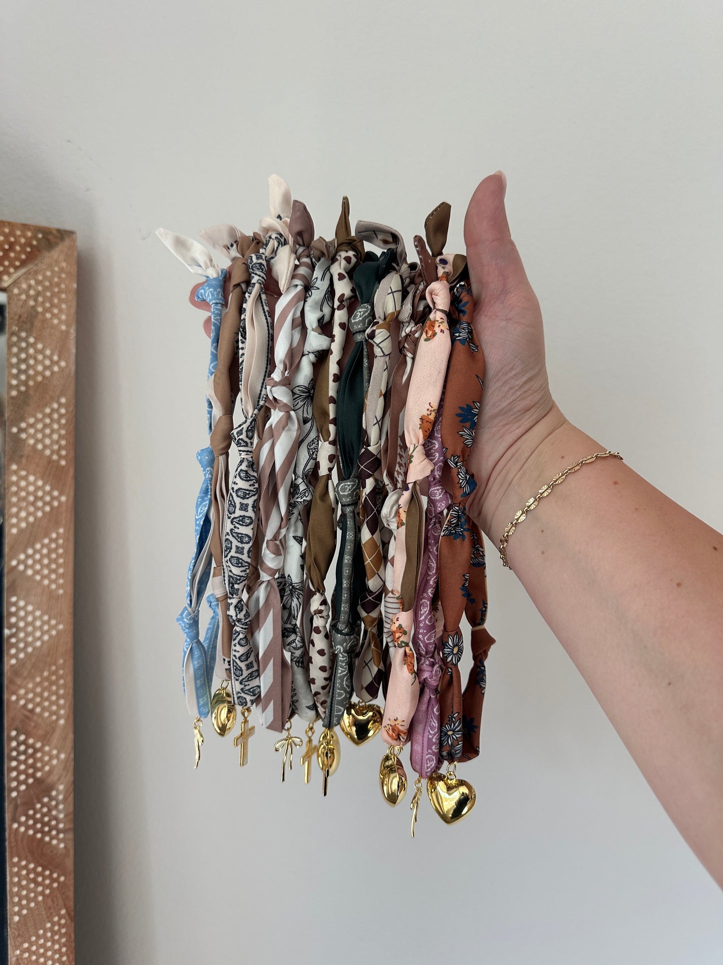 Knotty Fabric Necklace