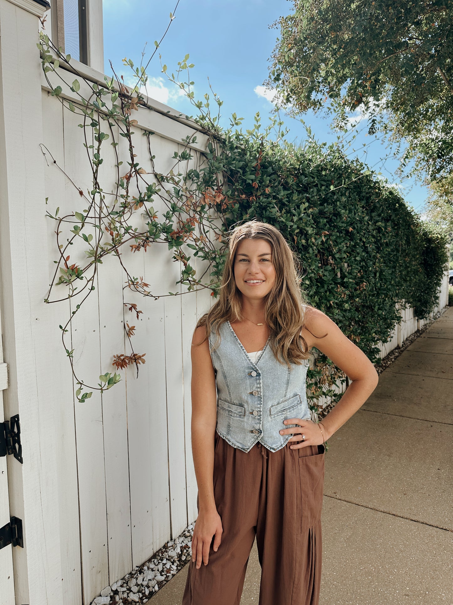 Blue Ridge Denim Vest
