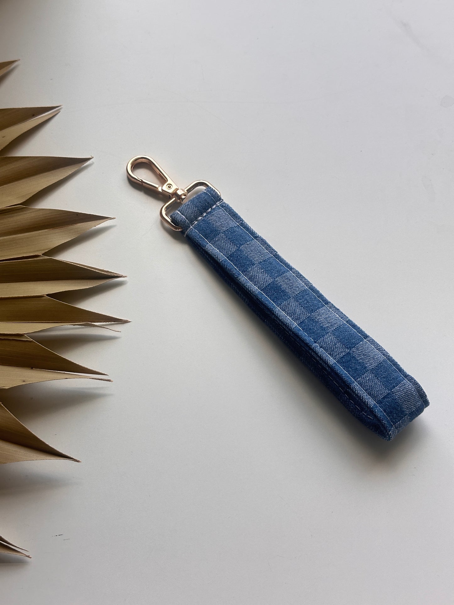 Blue Jean Keychain