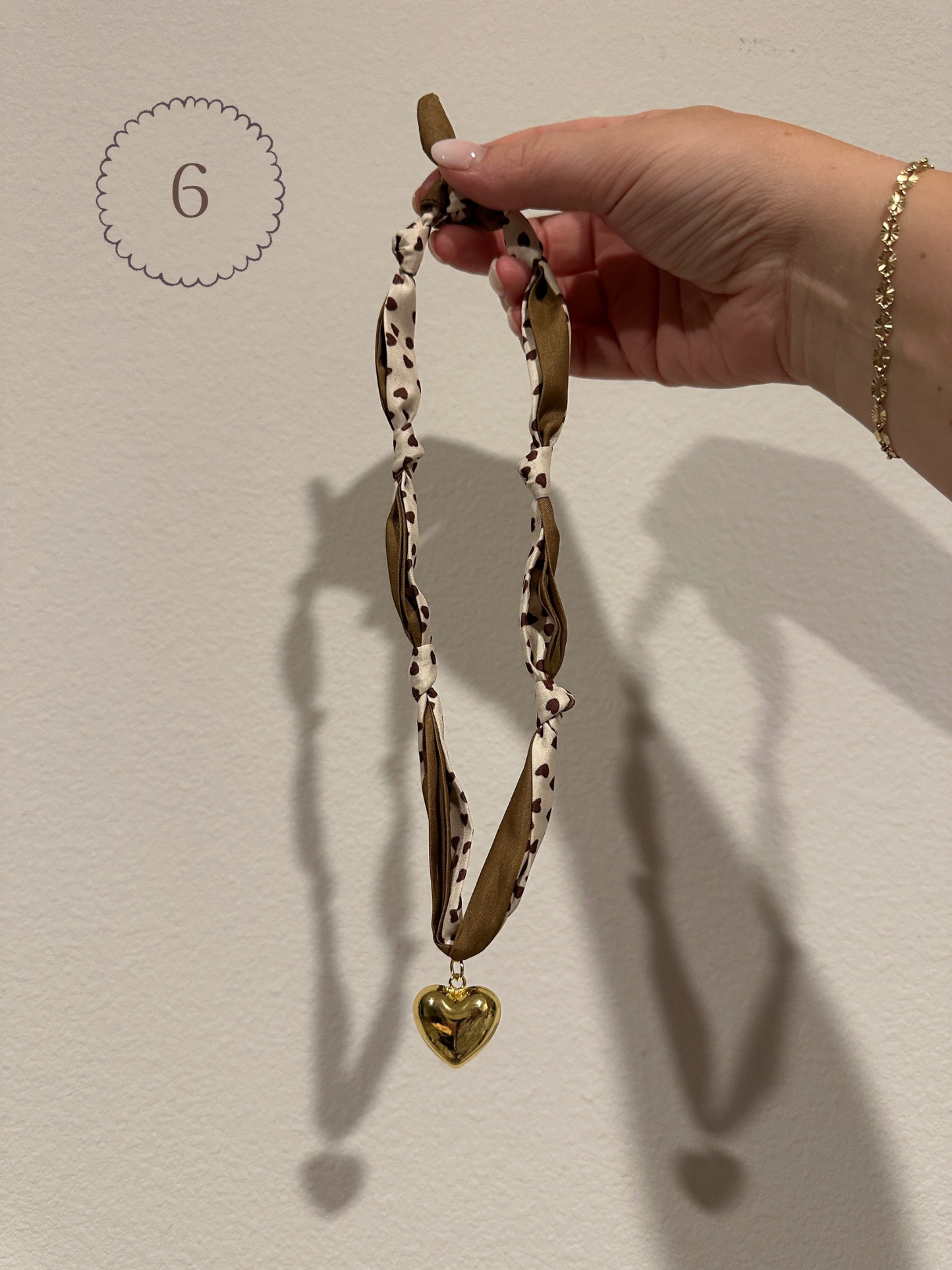 Knotty Fabric Necklace