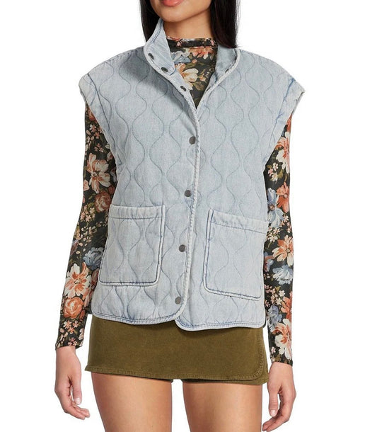 Mariner Washed Denim Vest