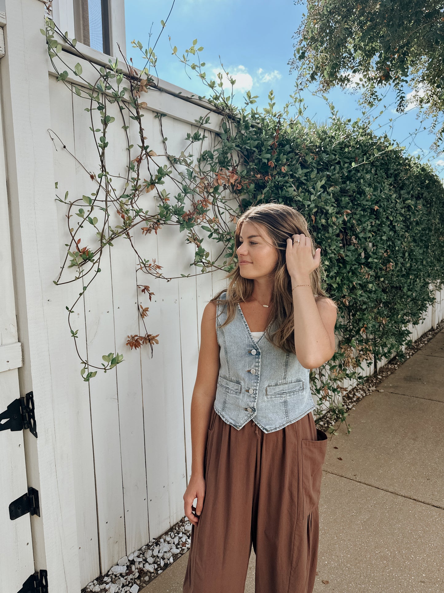 Blue Ridge Denim Vest
