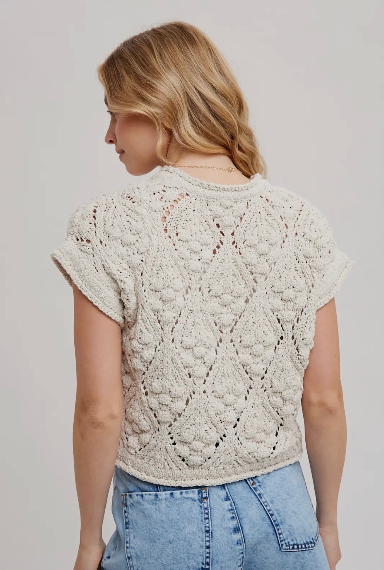 Shoreline Crochet Sweater