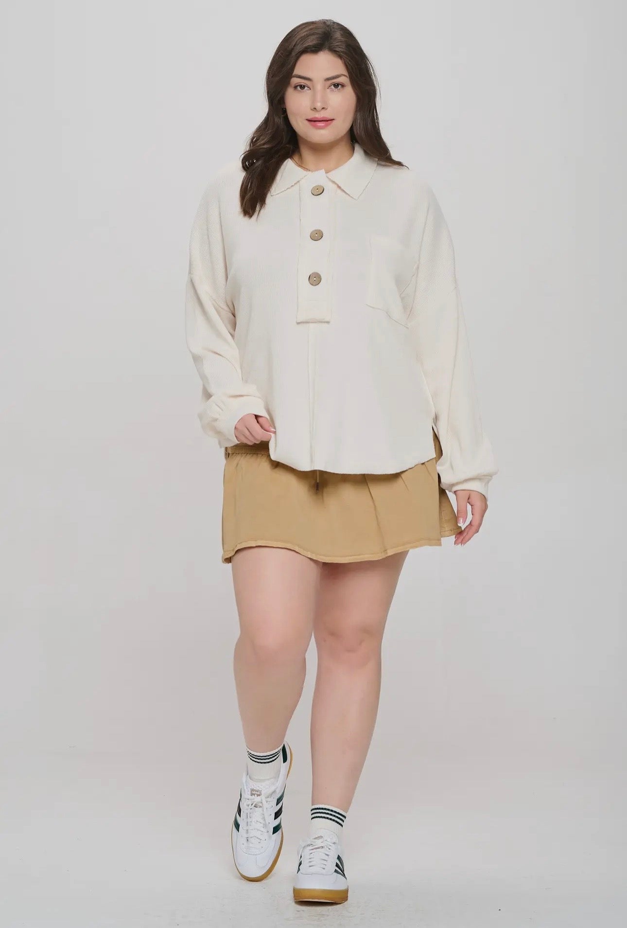 The Cozy Classic Button Up