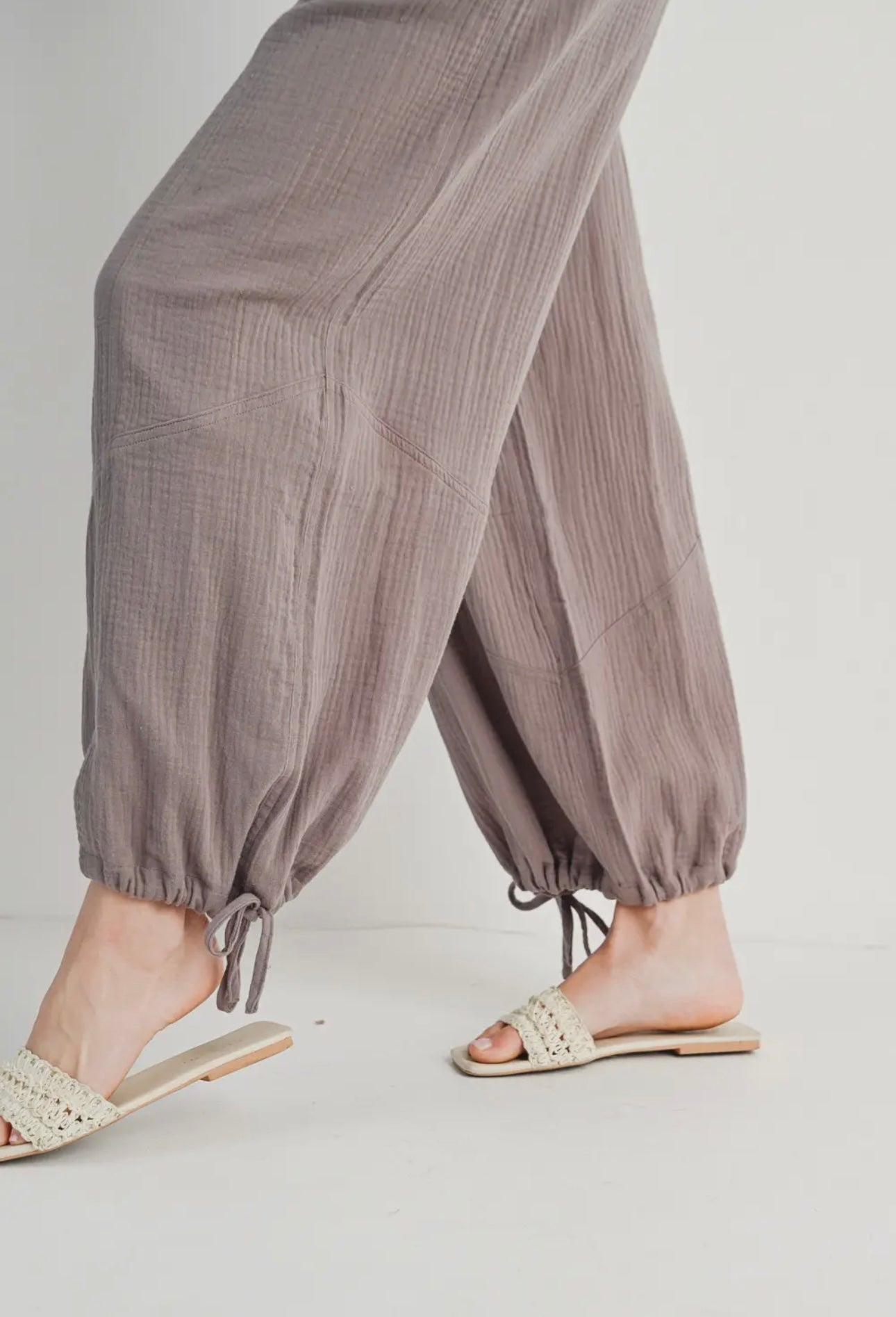 Josie Gauze Joggers