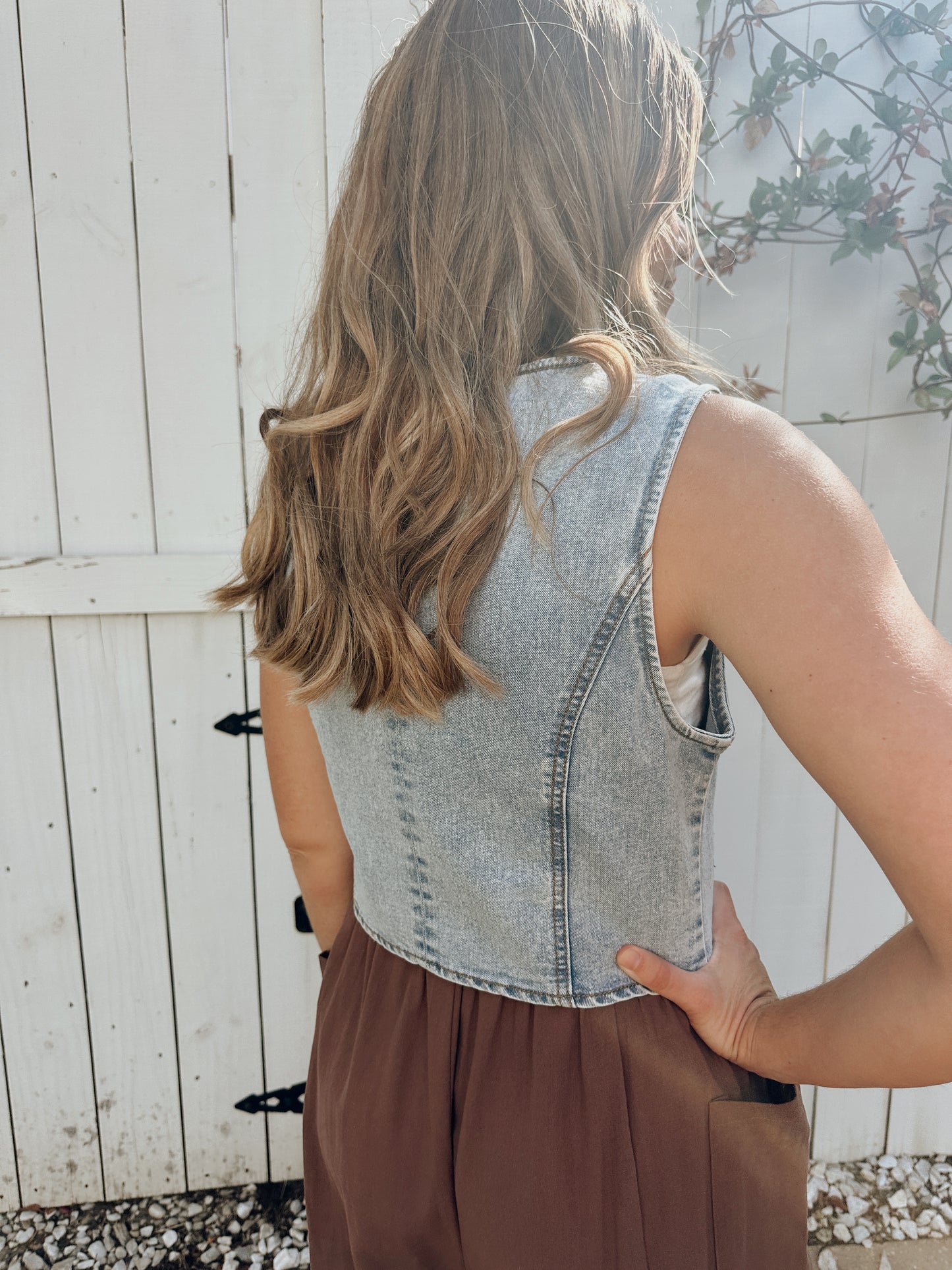 Blue Ridge Denim Vest