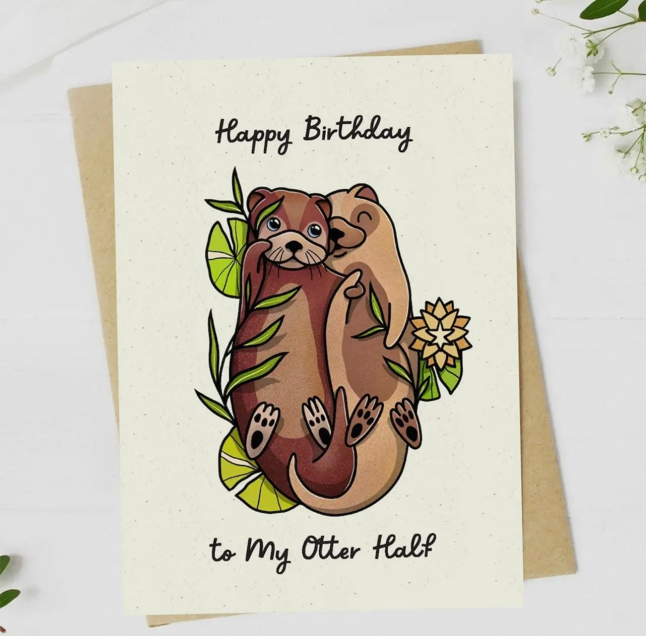 Otter Half Card