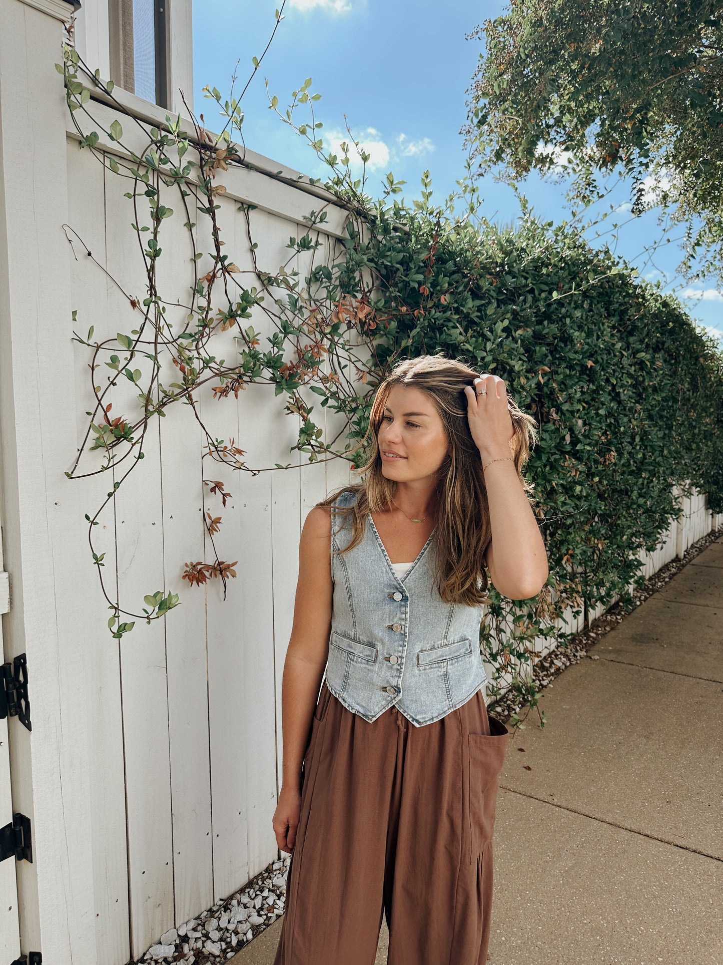 Blue Ridge Denim Vest