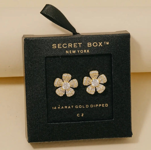 Flower Stud Earrings