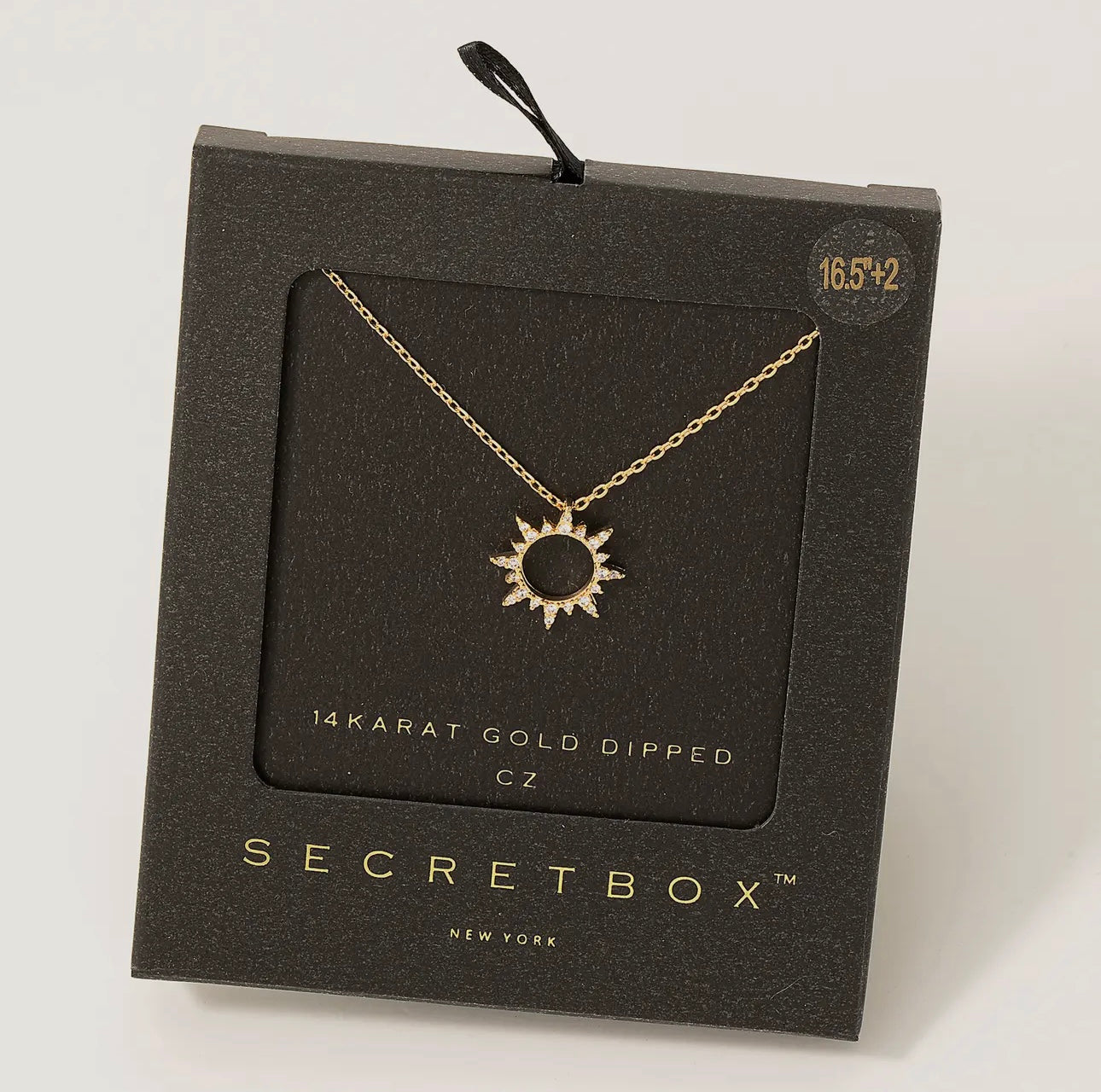 Sunburst Pendant Necklace