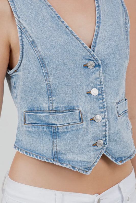Blue Ridge Denim Vest
