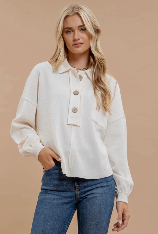 The Cozy Classic Button Up