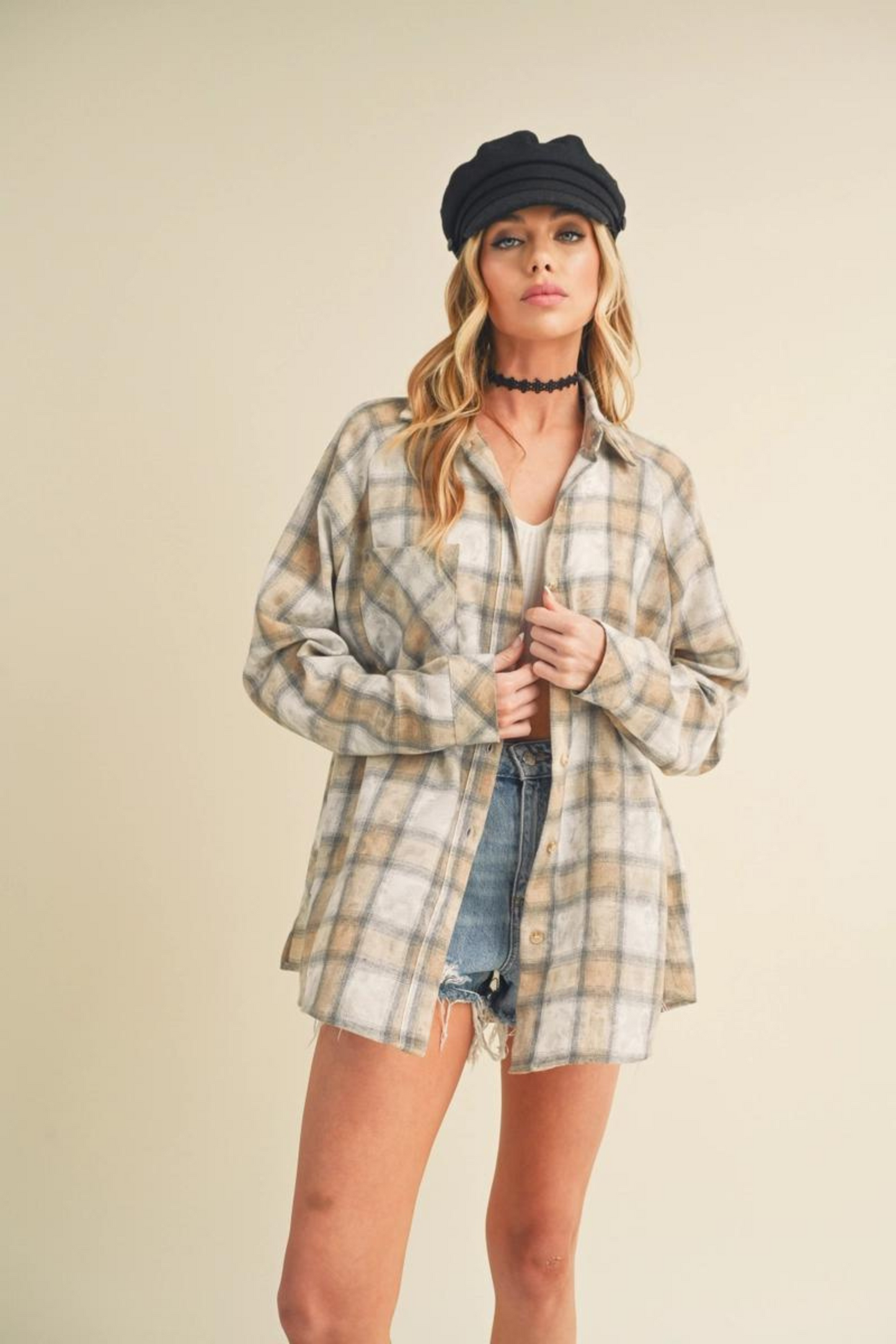 Taylor Plaid Washed Flannel