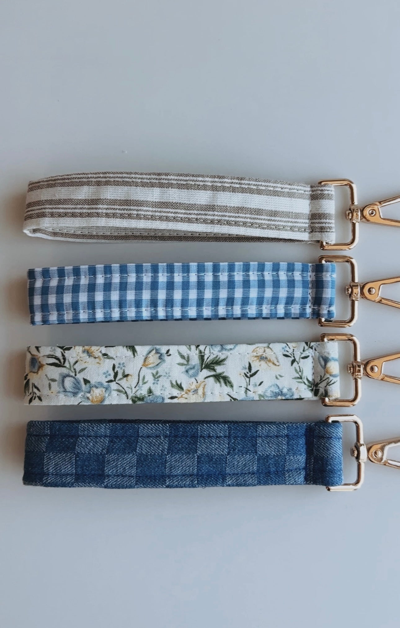 Fabric Wristlet Keychain