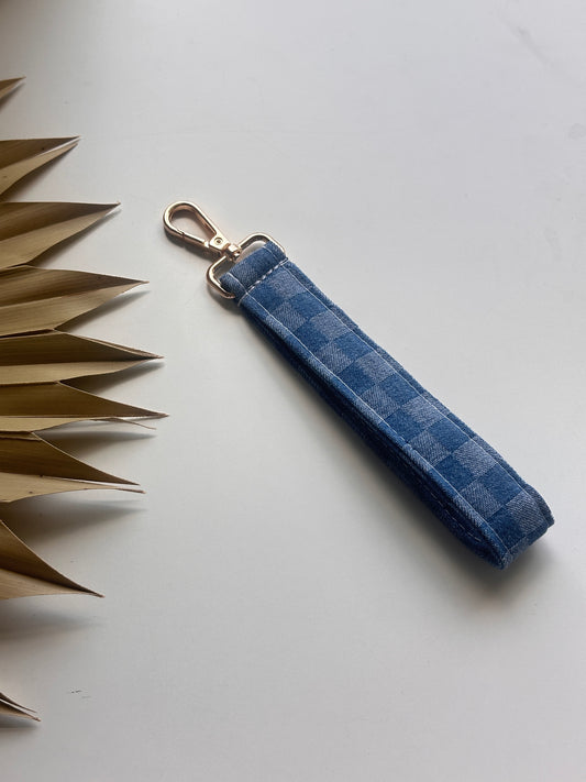Blue Jean Keychain