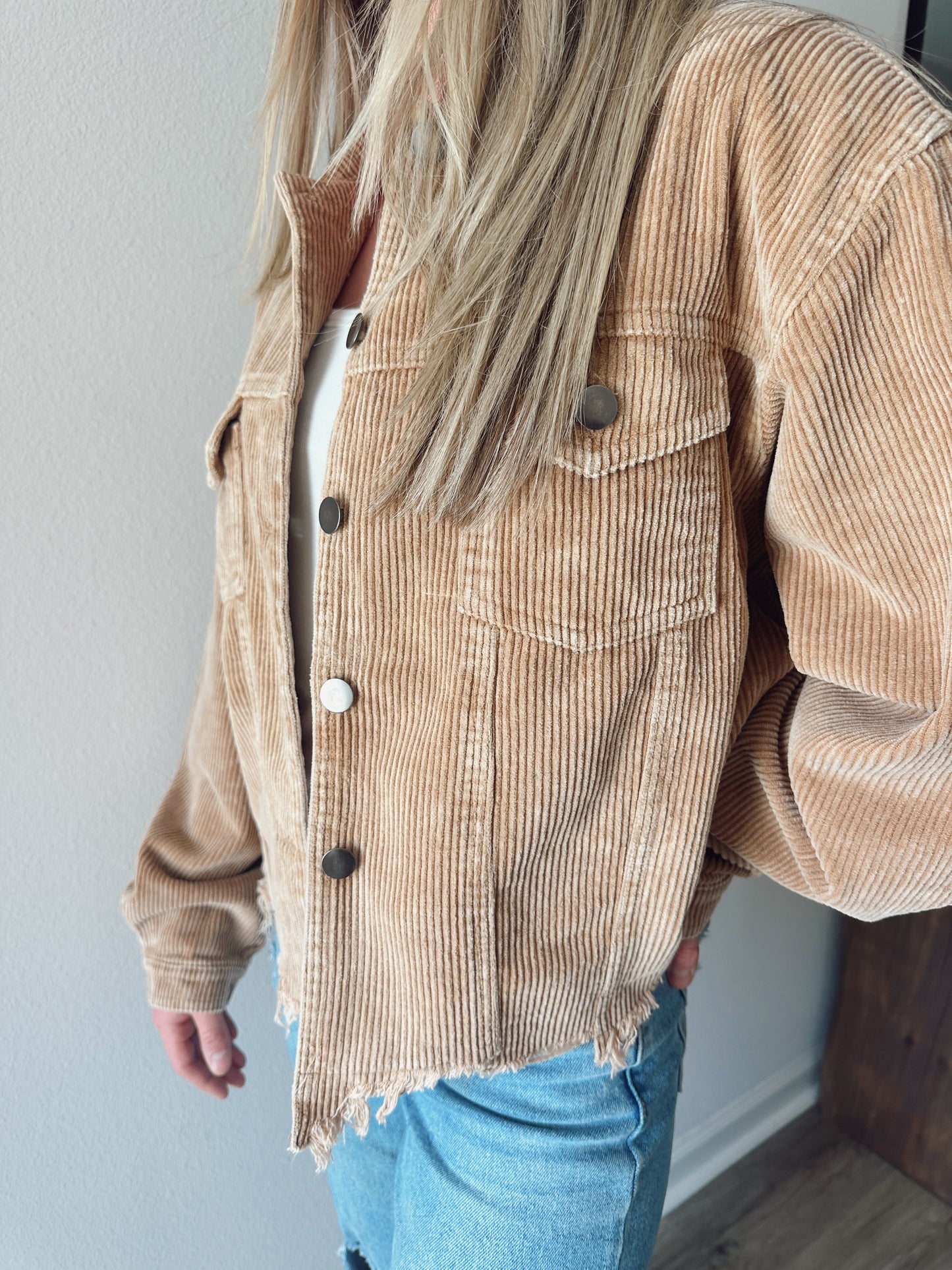 Honeycomb Corduroy Jacket