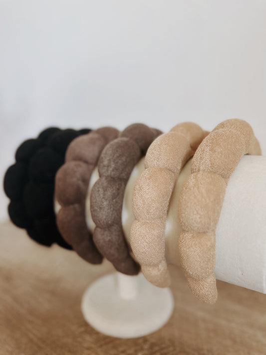 Terry Towel Spa Headbands