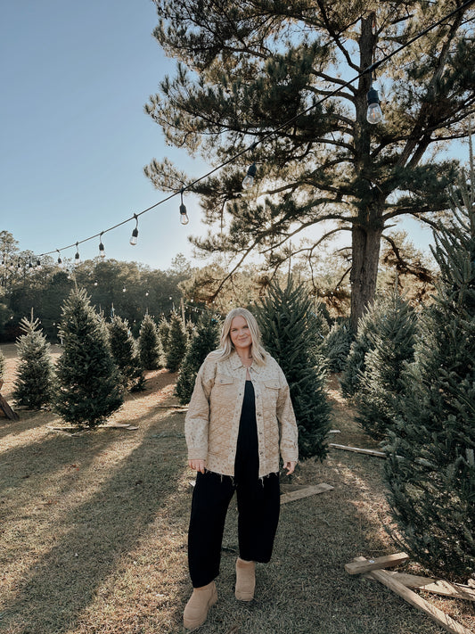 Cozy Quilted Shacket