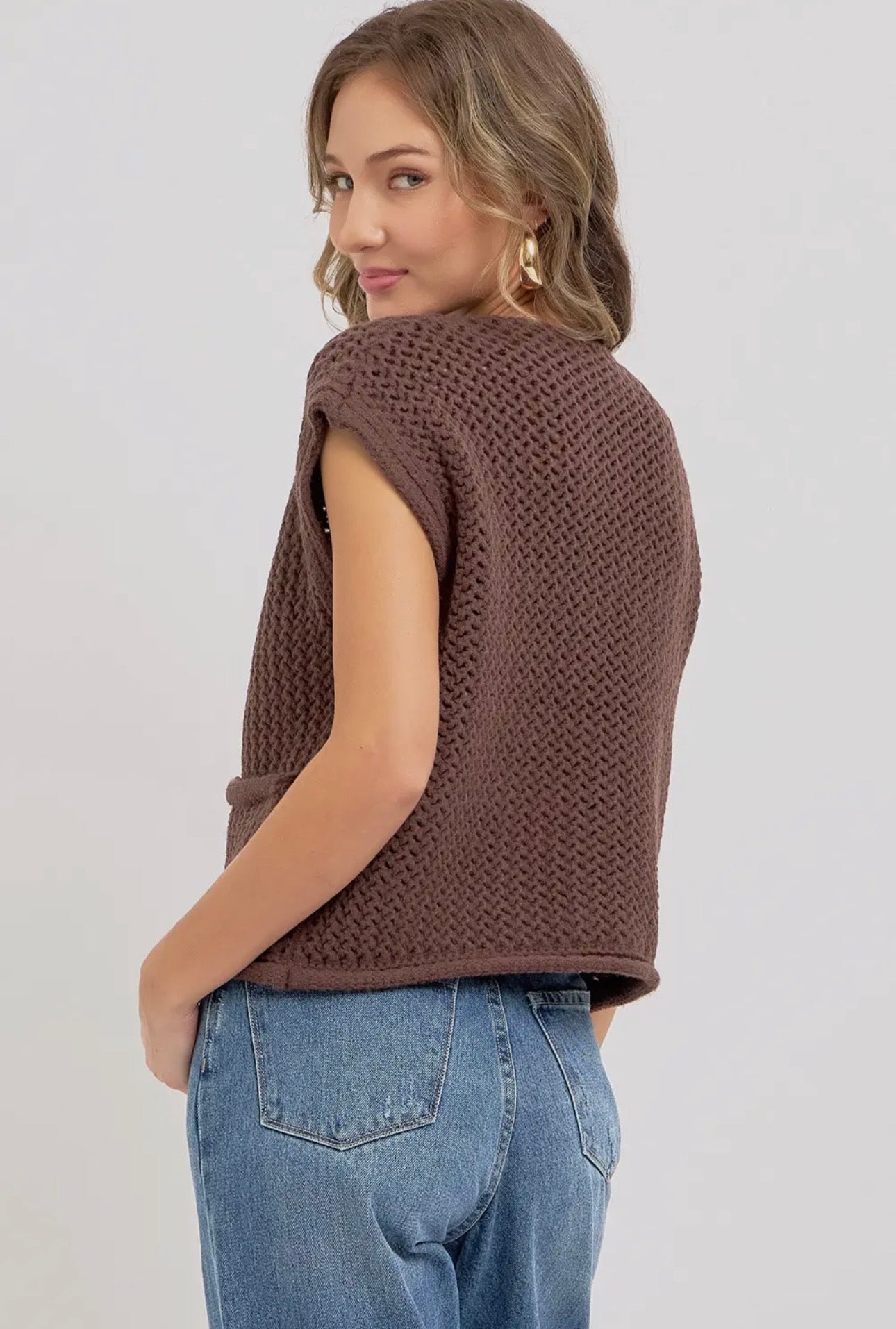 The Cocoa Knit Vest