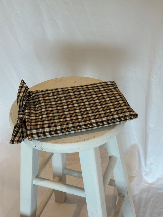 Espresso Plaid Book Cover