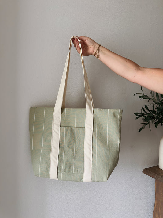 Willow Stripe Tote