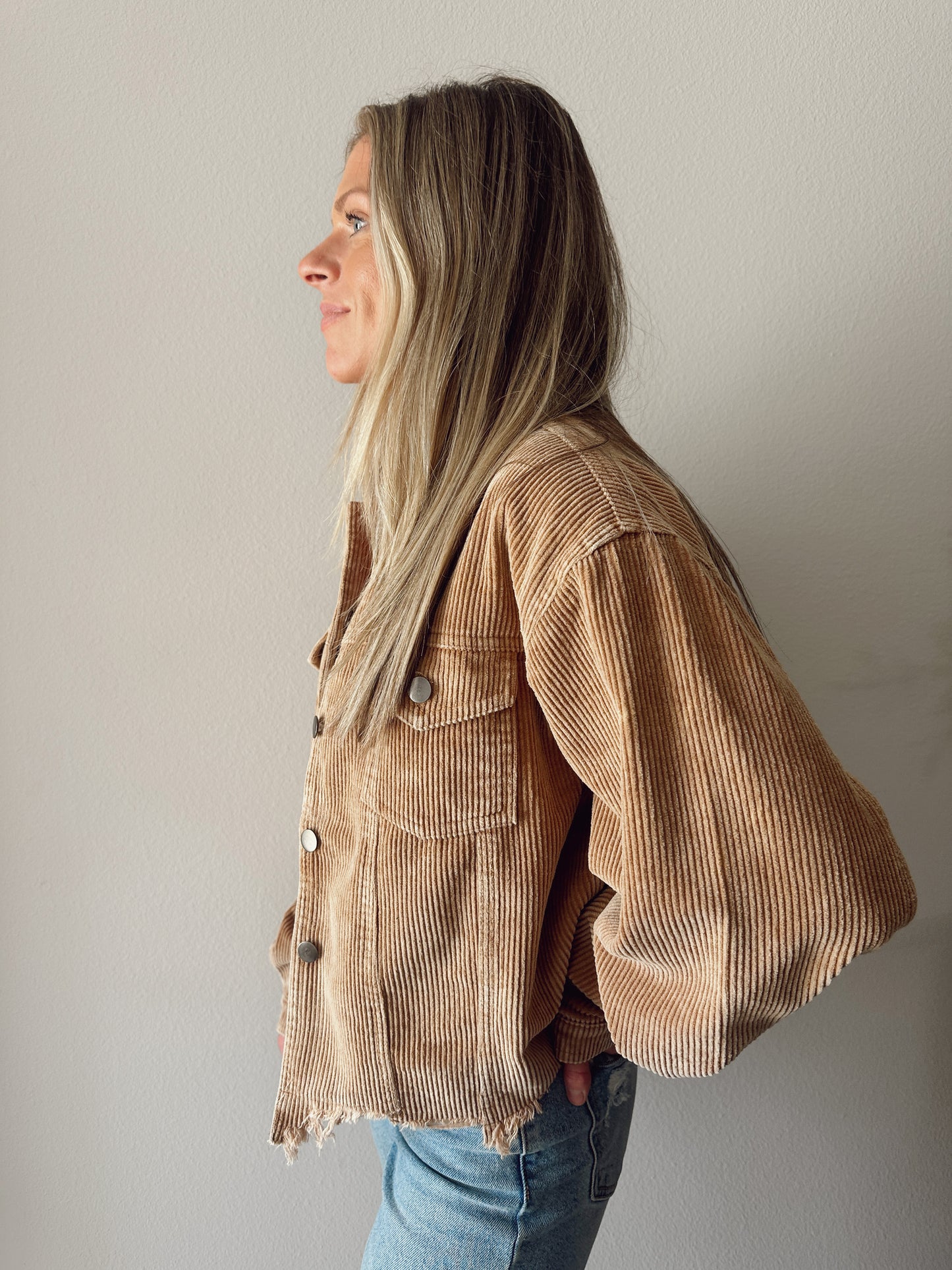 Honeycomb Corduroy Jacket