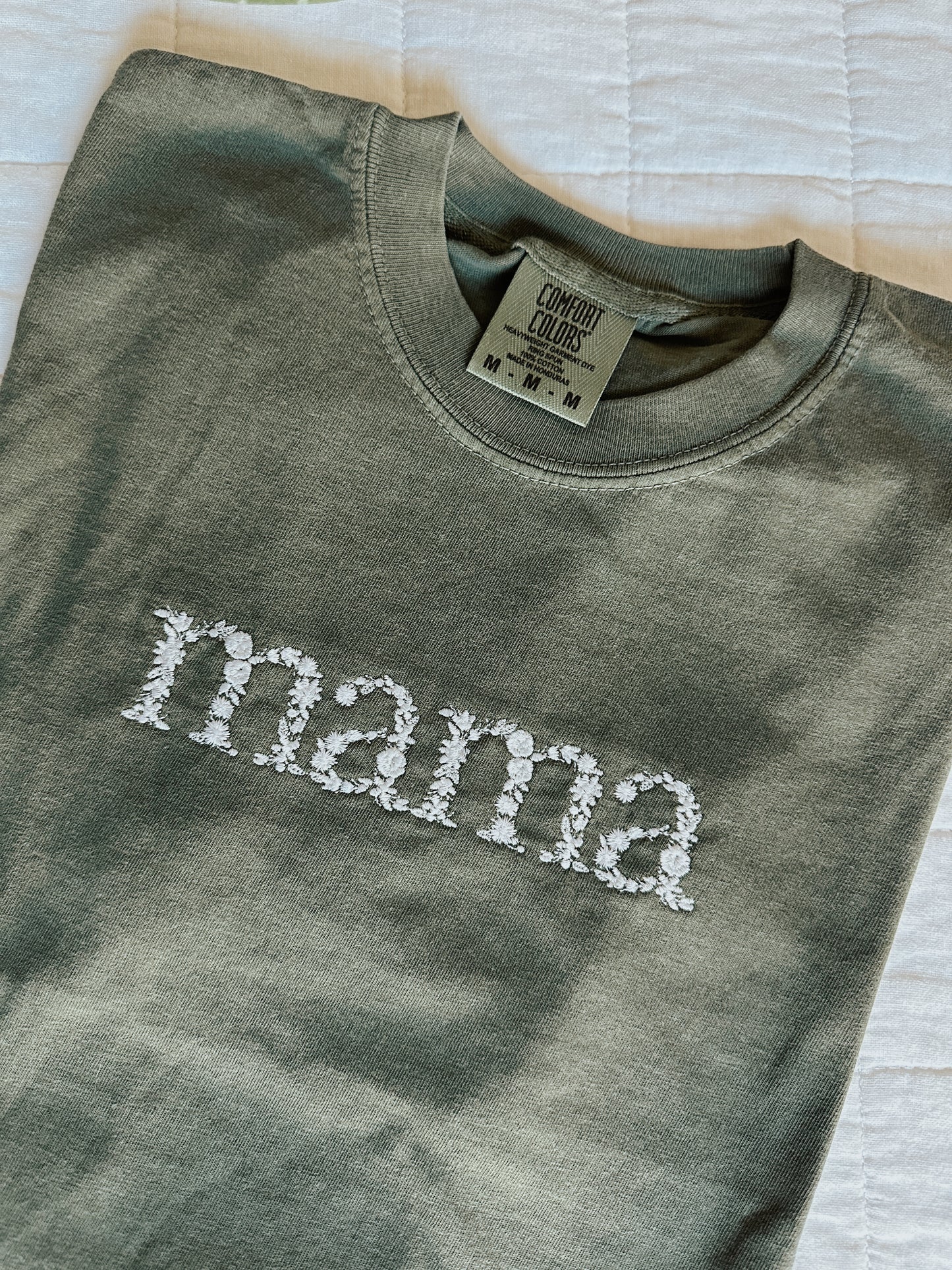 MAMA Floral Tee