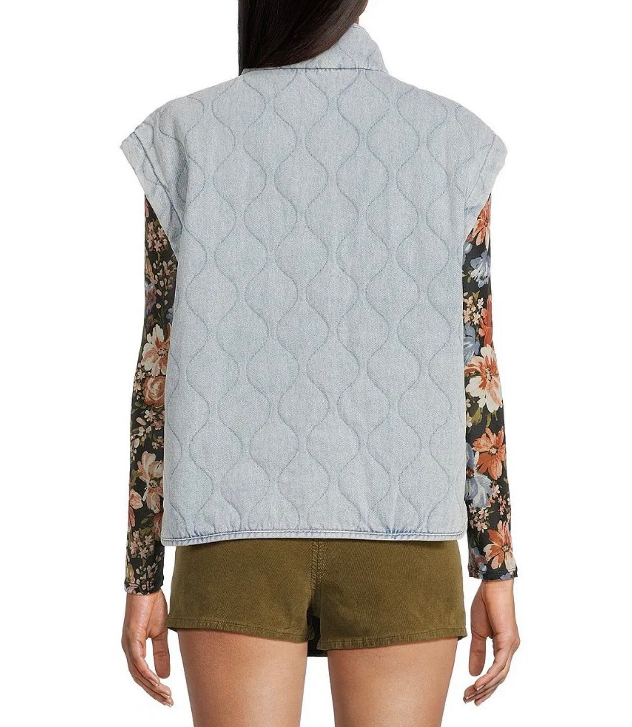 Mariner Washed Denim Vest