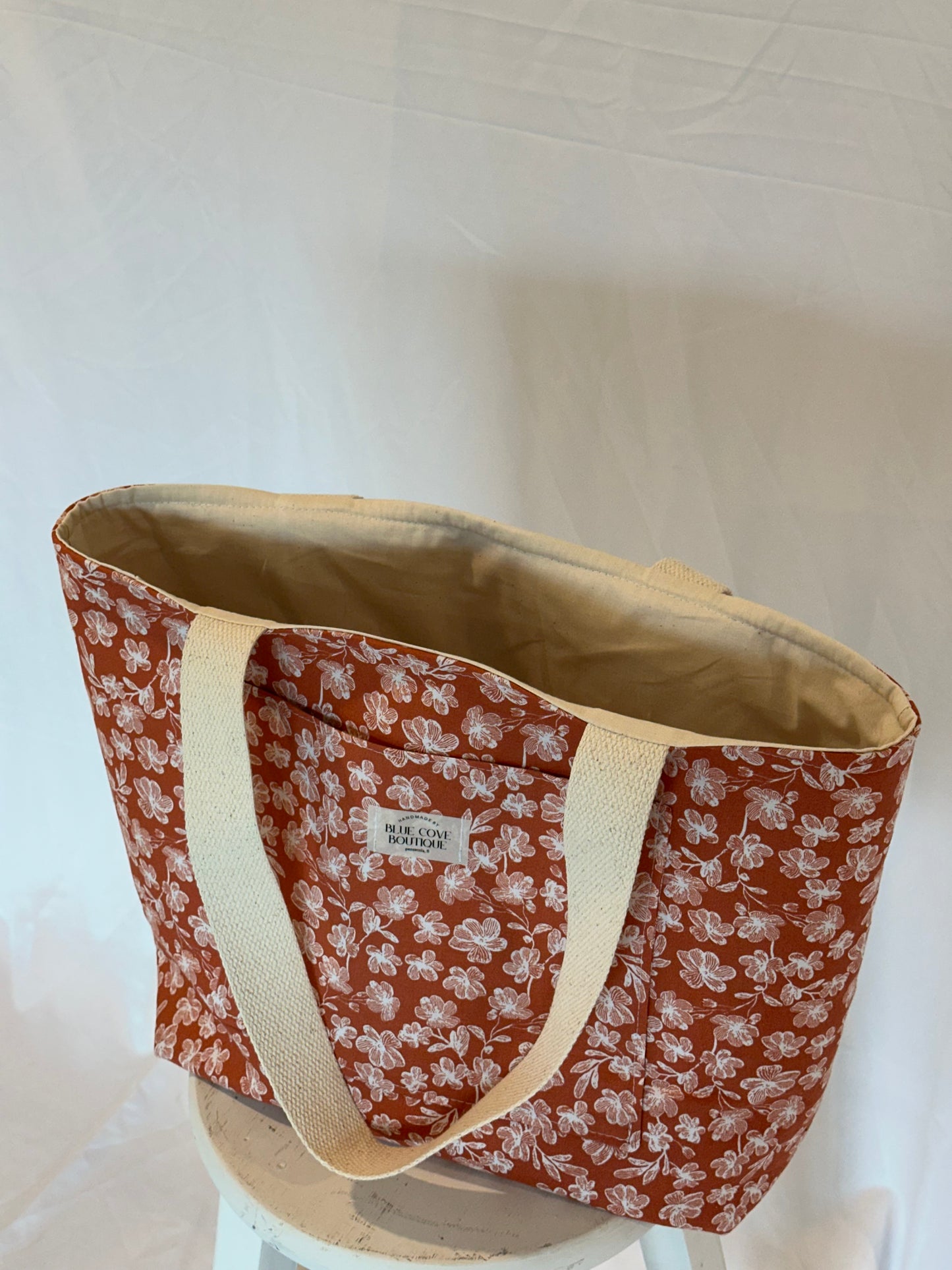 Autumn Bloom | Handmade Tote