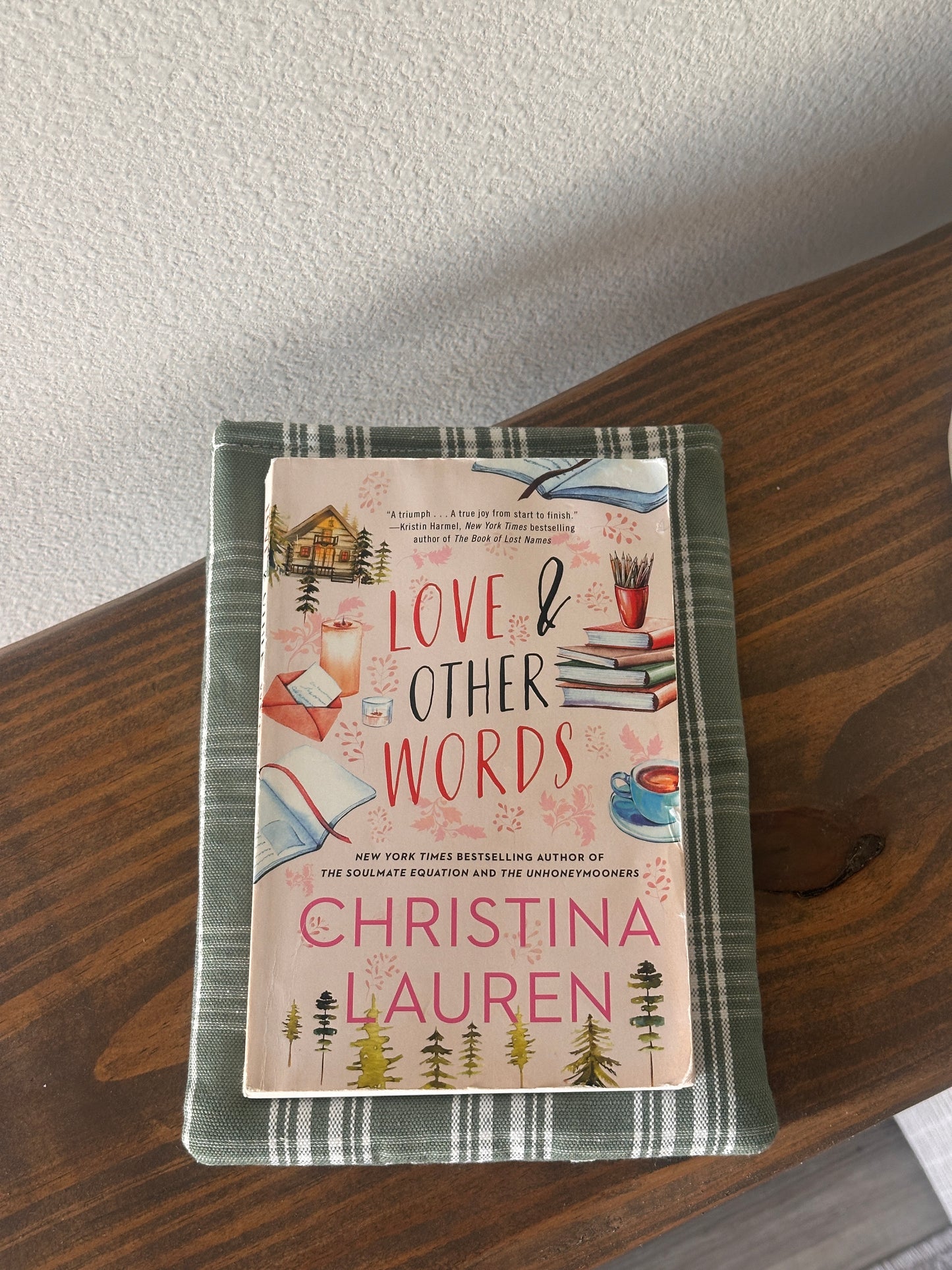 Evergreen Plaid Book Cover