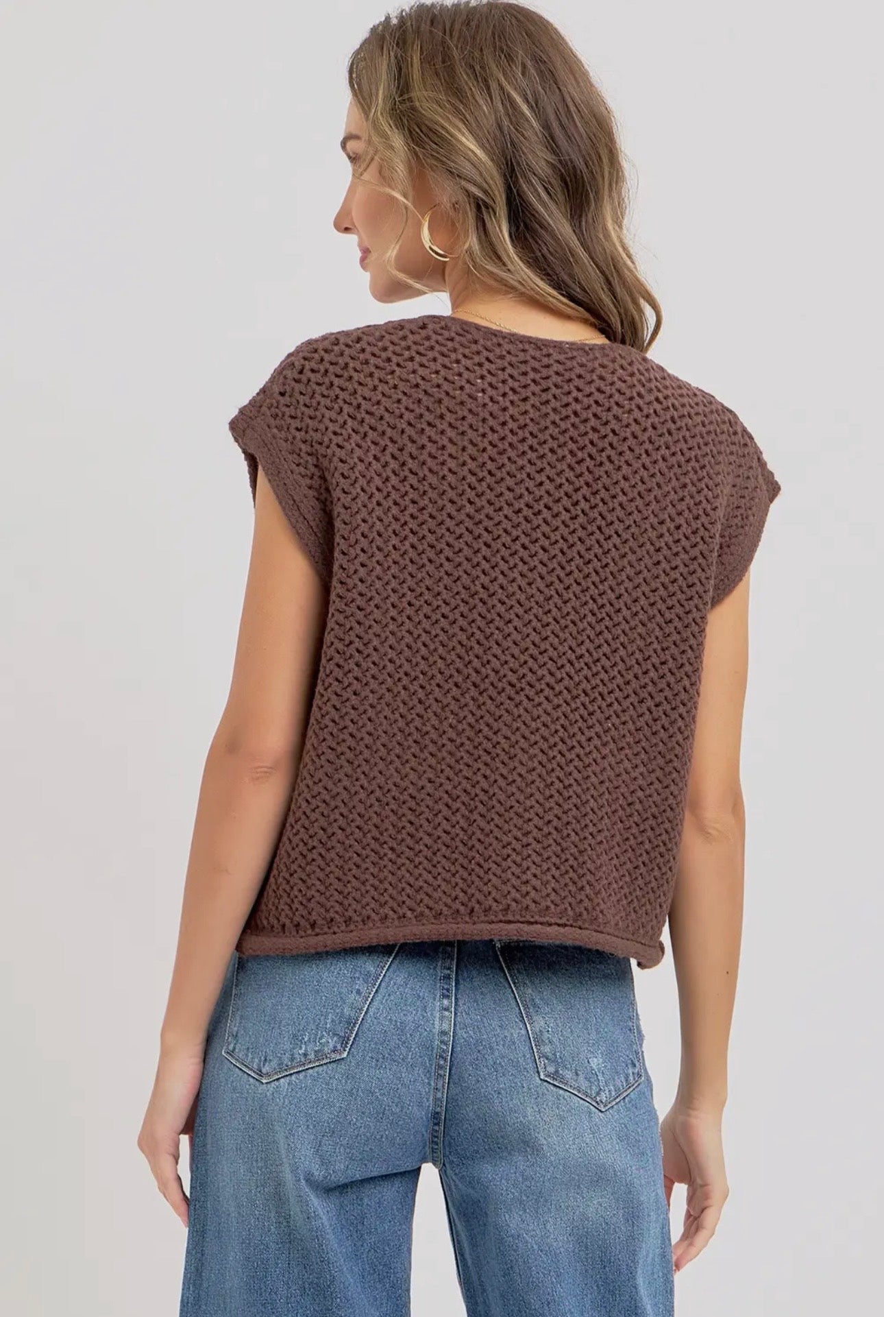 The Cocoa Knit Vest