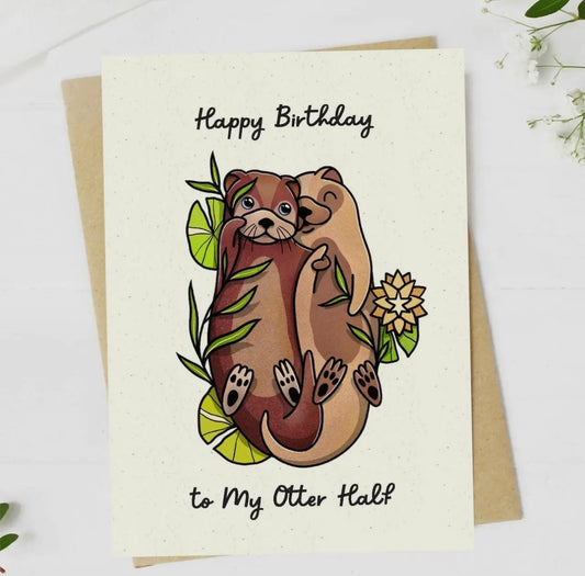 Otter Half Card
