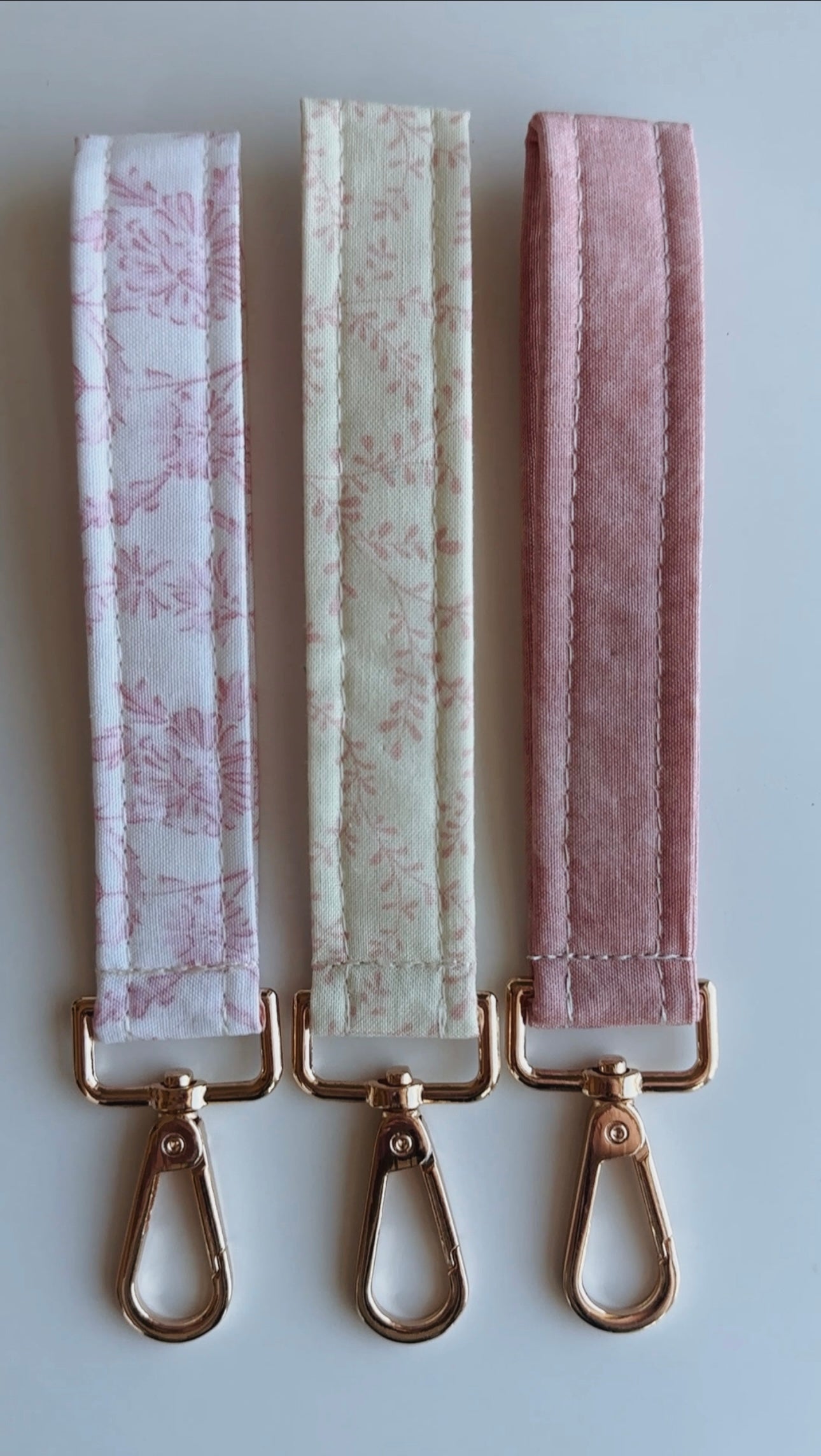 Fabric Wristlet Keychain