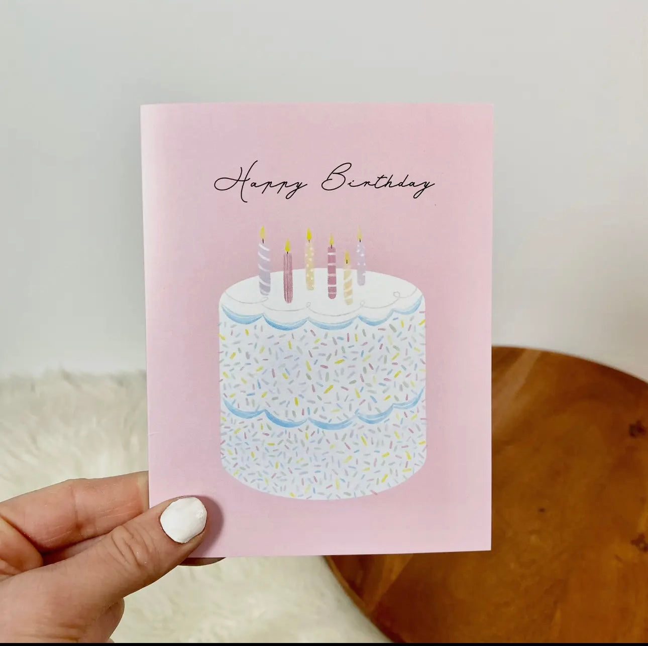 Birthday Cake Card