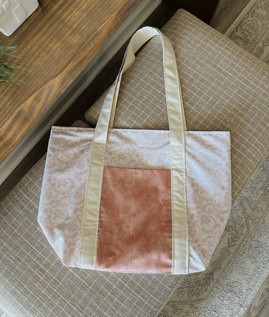 Blush Market Tote