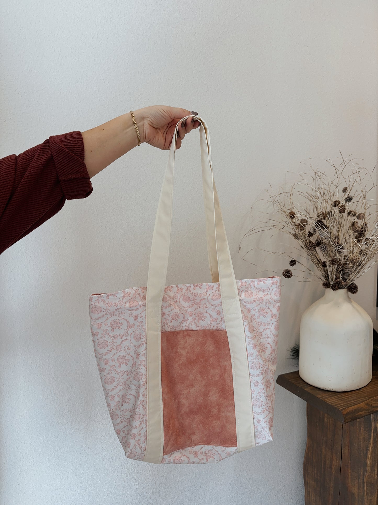 Blush Market Tote