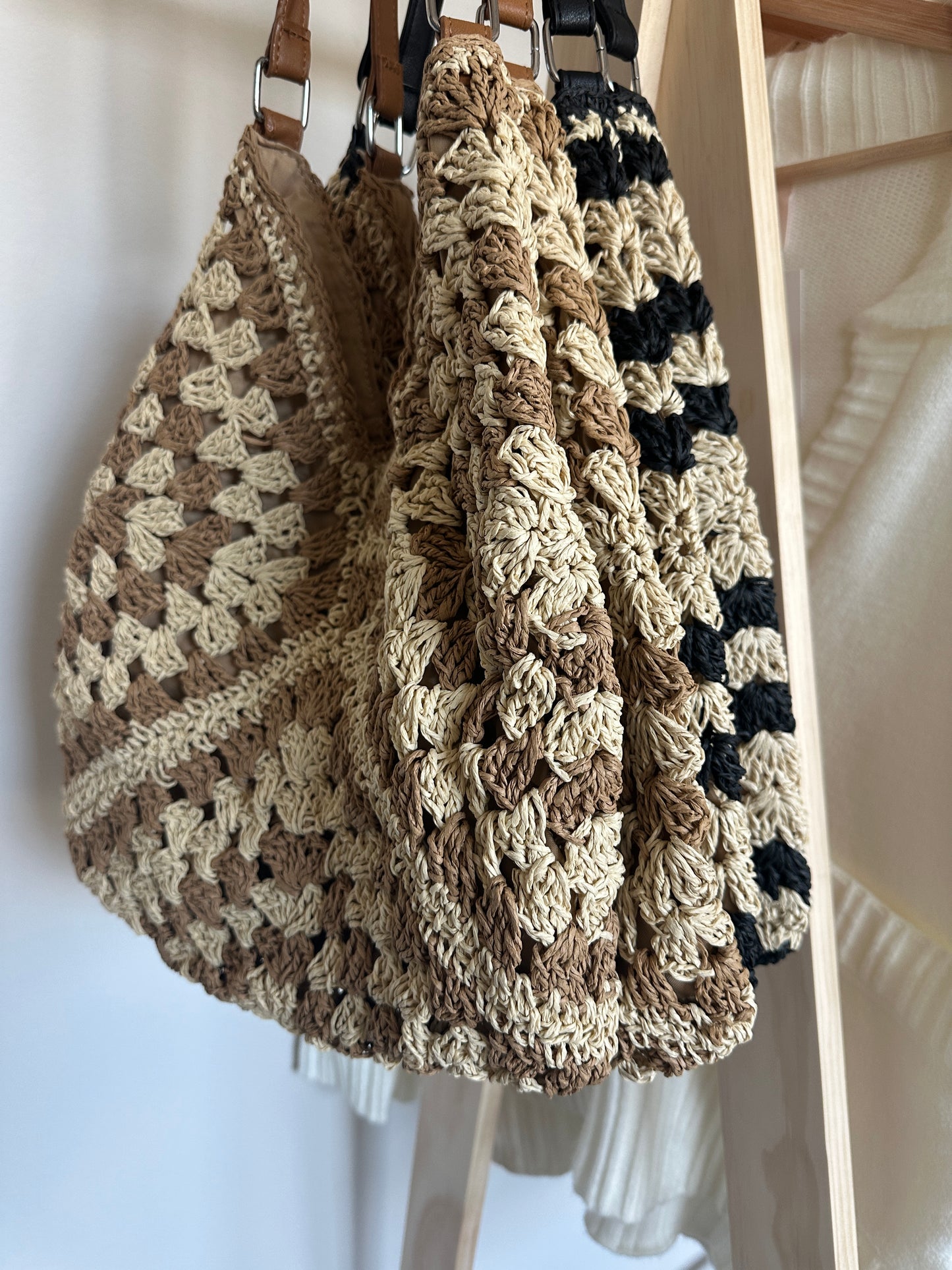 Natural Capri Shoulder Bag